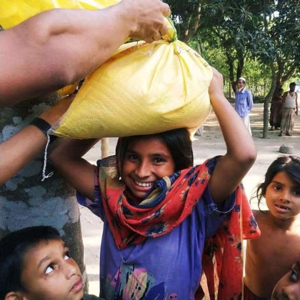 a child taking Covid 19 relief